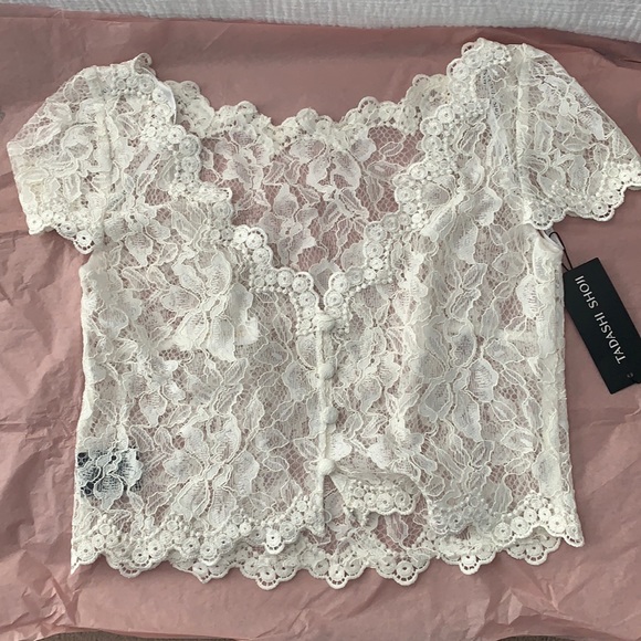 BHLDN Lace Topper - Picture 3 of 6